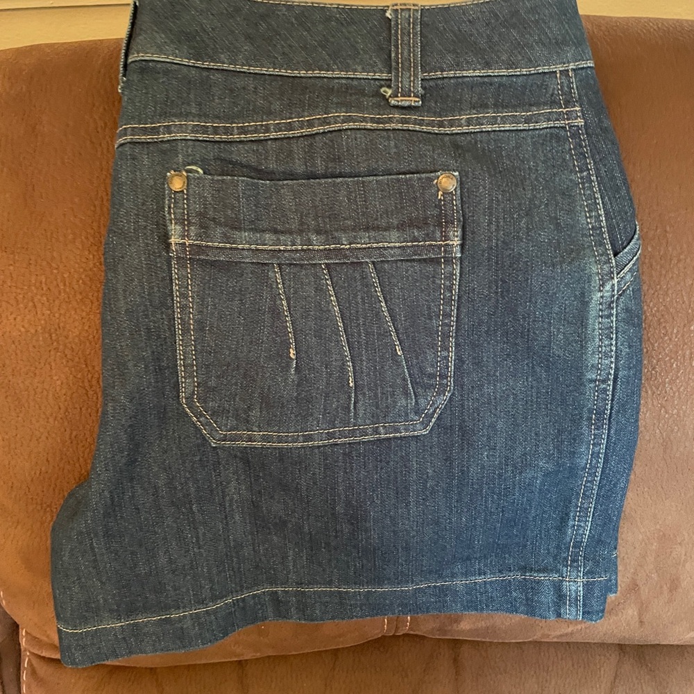 Sonoma Women's Dark Blue Jean Shorts